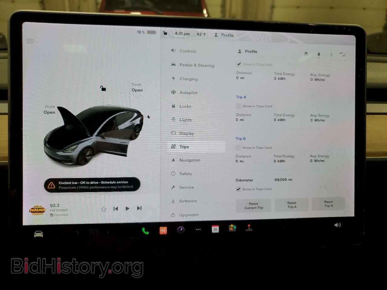 2021 TESLA MODEL 3 - VIN: 5YJ3E1EB9MF869413 - Photo 9