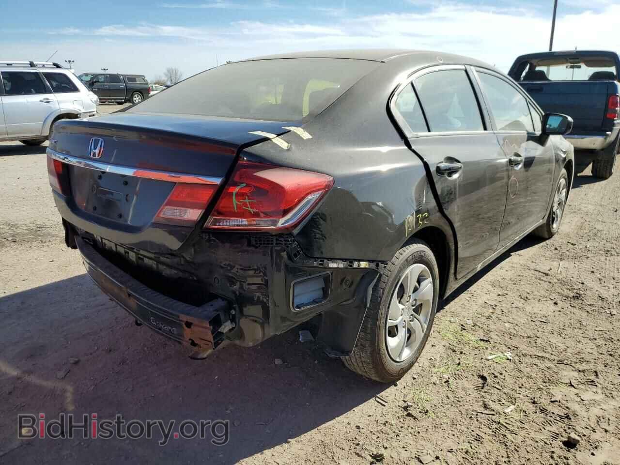 2014 HONDA CIVIC - VIN: 19XFB2F53EE008000 - Фото 4