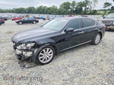 2008 Lexus LS460 460, black — VIN JTHBL46F085073711, Copart