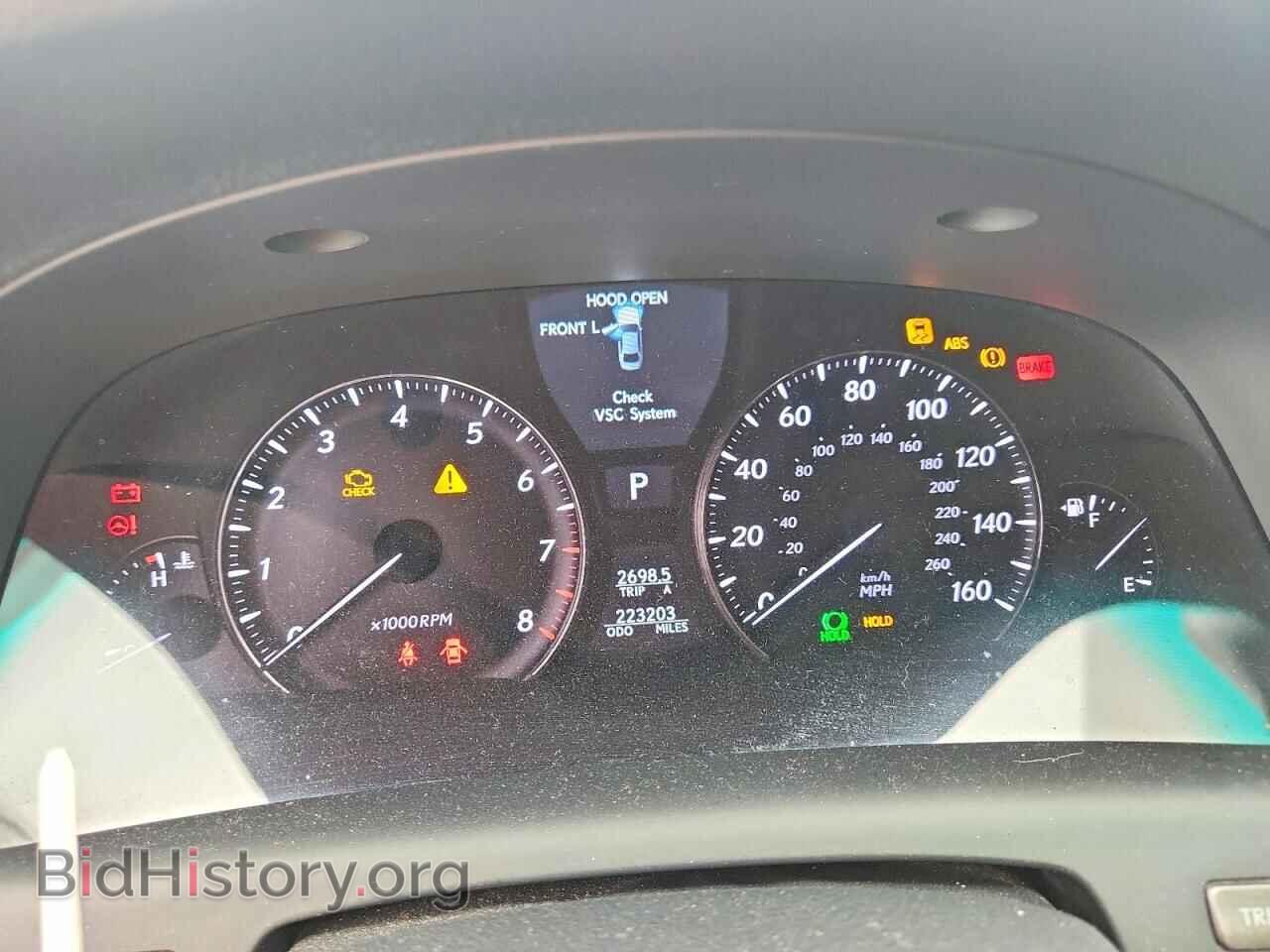 2008 LEXUS LS460 - VIN: JTHBL46F085073711 - Photo 9