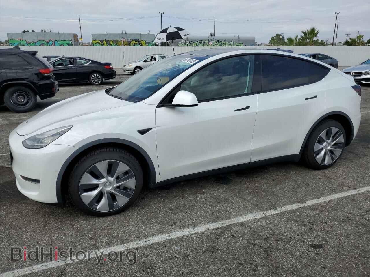 Photo 5YJYGDEF2LF001997 - TESLA MODEL Y 2020