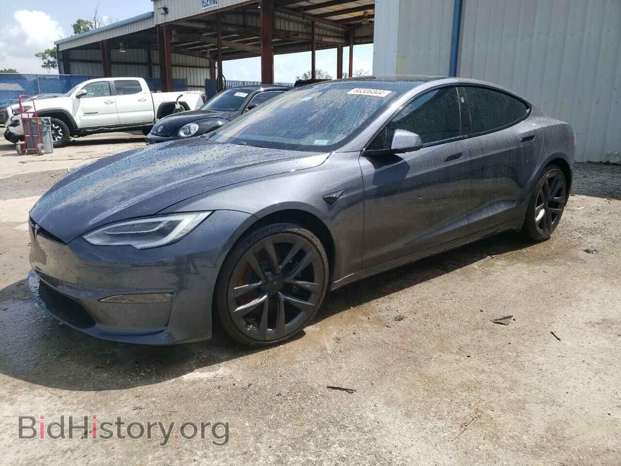 Photo 5YJSA1E67MF433265 - TESLA MODEL S 2021