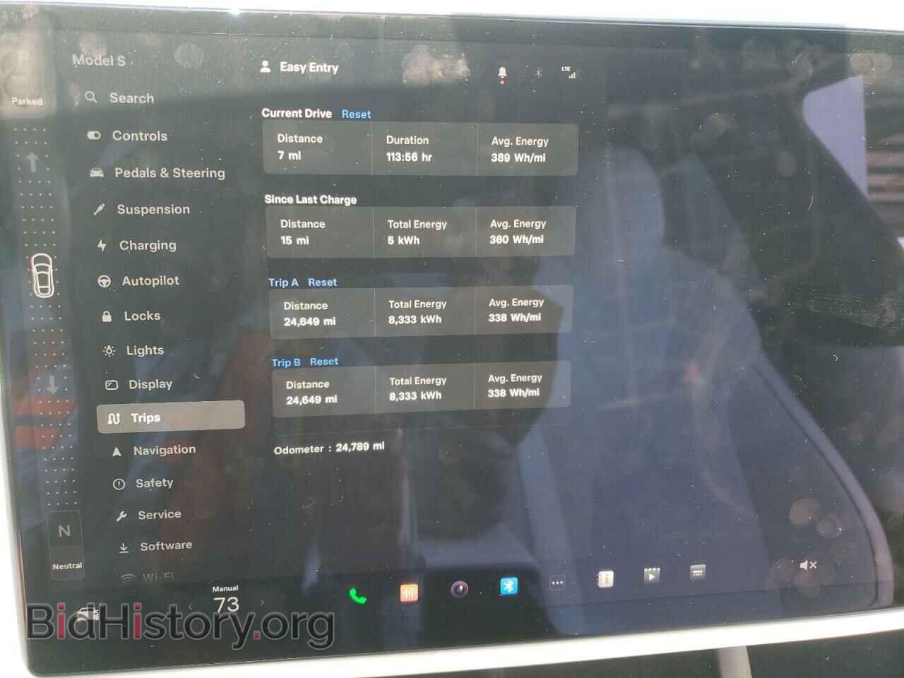 2021 TESLA MODEL S - VIN: 5YJSA1E67MF433265 - Фото 9