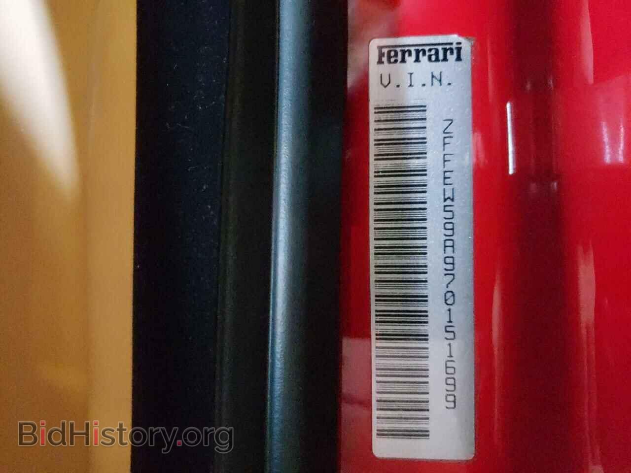 2007 FERRARI ALL MODELS - VIN: ZFFEW59A970151699 - Фото 10