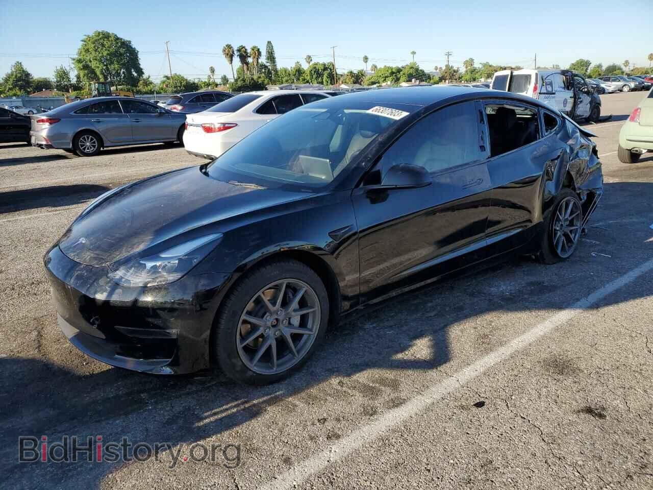 Photo 5YJ3E1EB4NF136994 - TESLA MODEL 3 2022