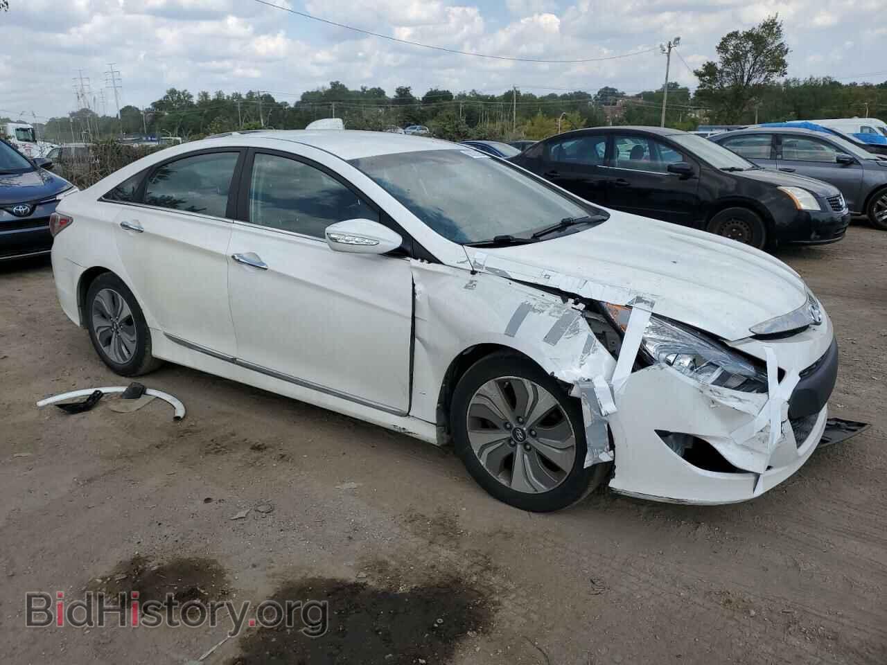 2013 HYUNDAI SONATA - VIN: KMHEC4A4XDA080585 - Фото 4