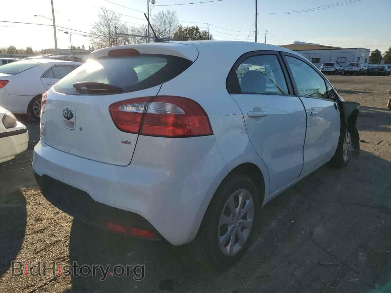 2014 KIA RIO - VIN: KNADM5A35E6406756 - Фото 4