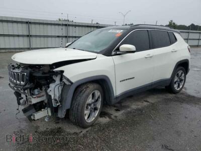 2020 Jeep COMPASS COMPASS LI, white — VIN 3C4NJCCB8LT211391, Copart