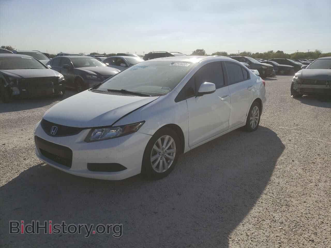 2012 HONDA CIVIC - VIN: 2HGFB2F86CH554271 - Фото 2