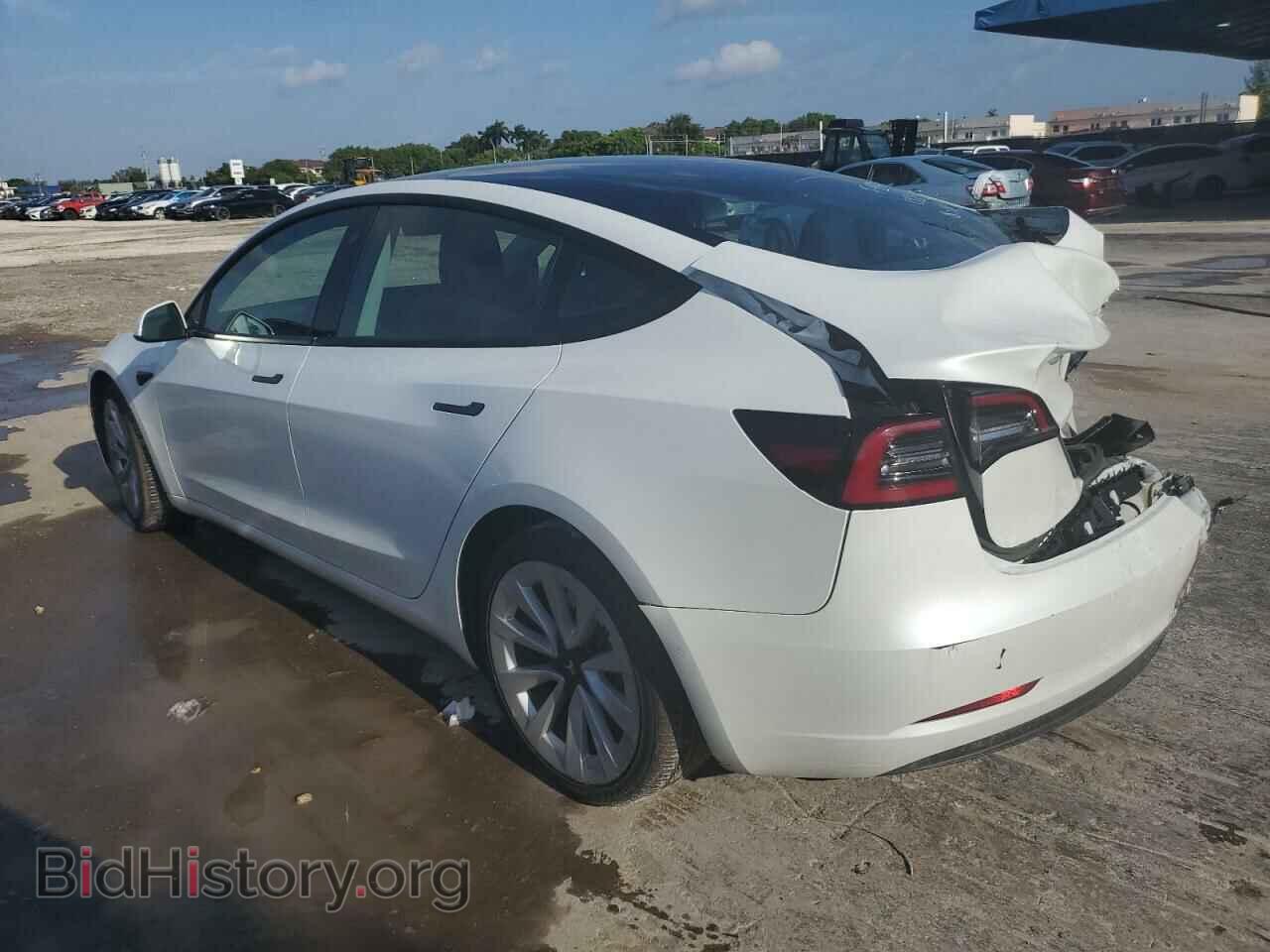 2022 TESLA MODEL 3 - VIN: 5YJ3E1EA2NF370512 - Фото 2
