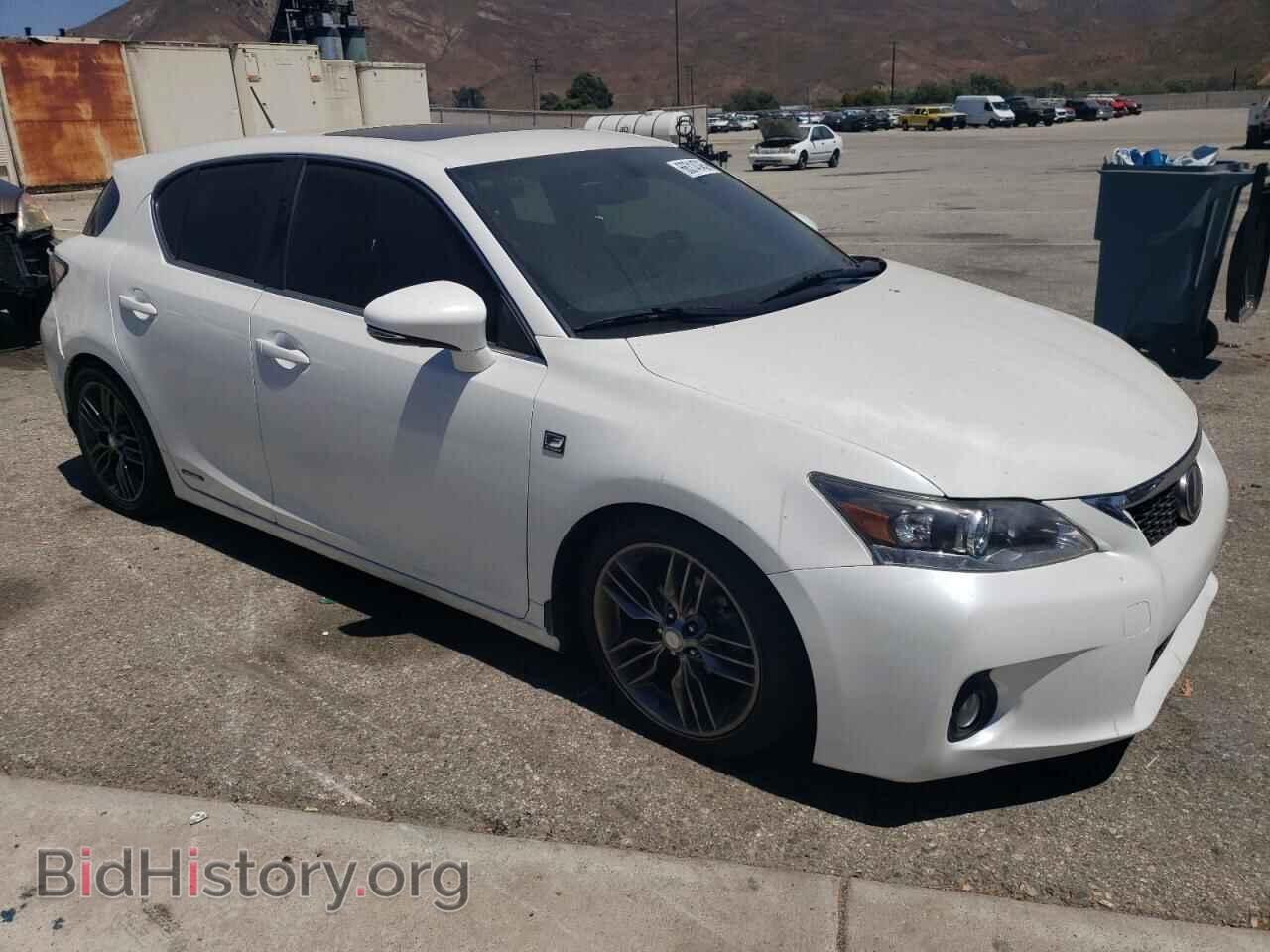 2012 LEXUS CT 200 - VIN: JTHKD5BH1C2061166 - Фото 4