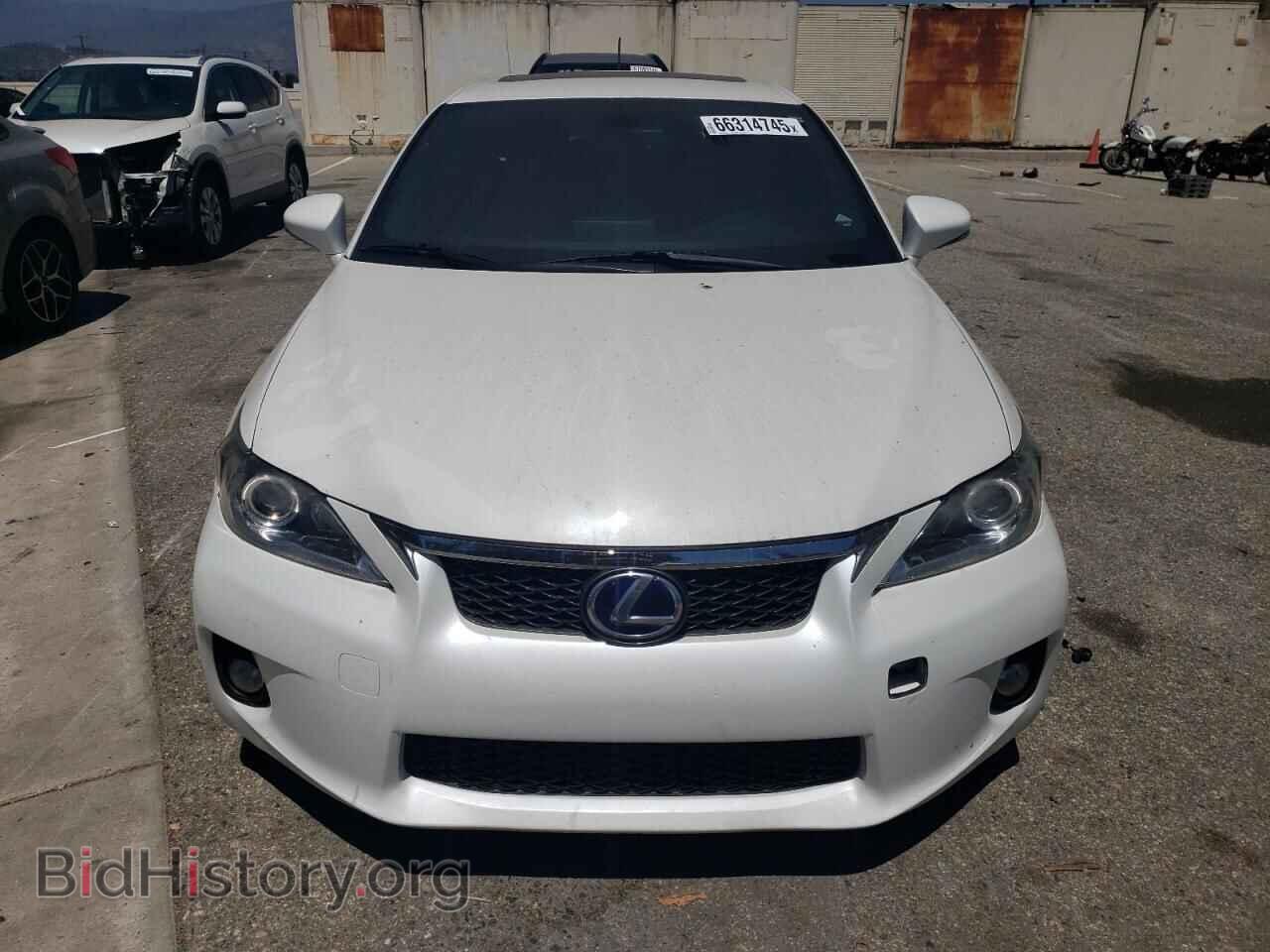 2012 LEXUS CT 200 - VIN: JTHKD5BH1C2061166 - Фото 5