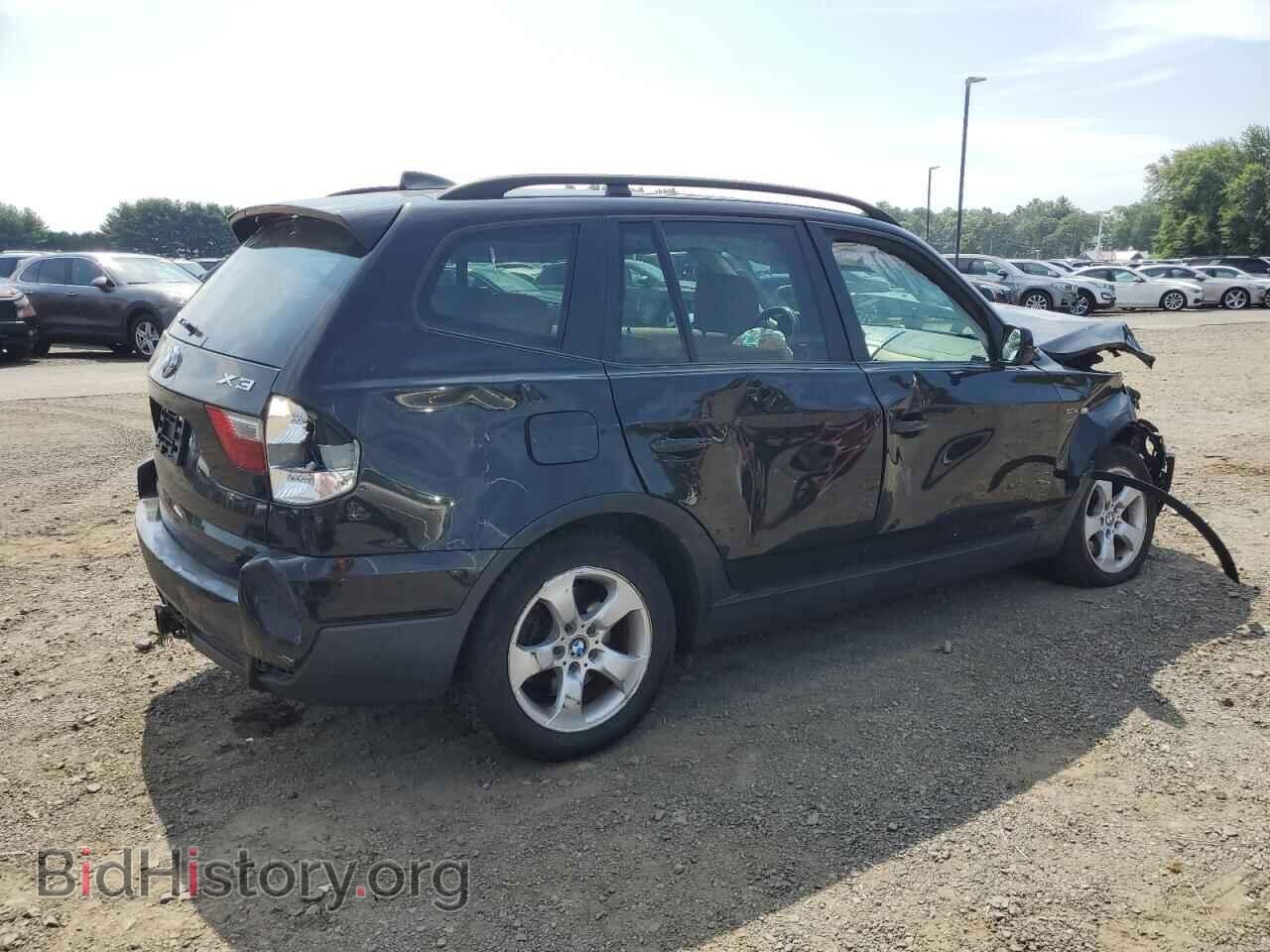 2007 BMW X3 - VIN: WBXPC93497WF12670 - Фото 3