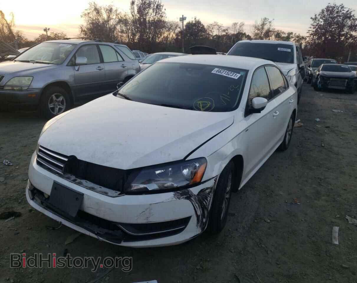 2014 VOLKSWAGEN PASSAT - VIN: 1VWAP7A30EC022844 - Фото 2