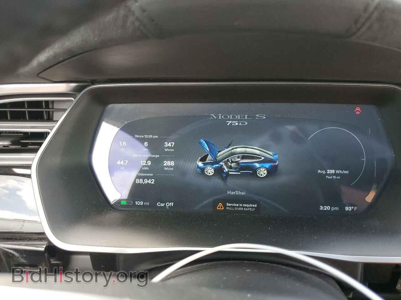 2016 TESLA MODEL S - VIN: 5YJSA1E29GF138976 - Фото 9