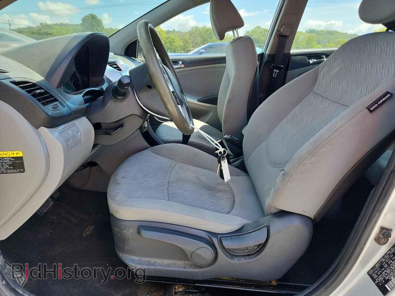 2014 HYUNDAI ACCENT - VIN: KMHCU4AE1EU621052 - Фото 7