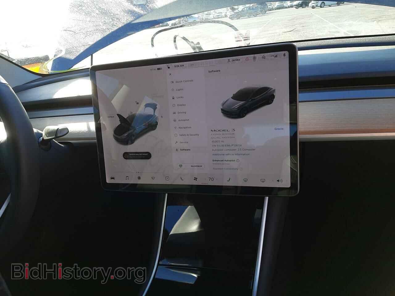 2018 TESLA MODEL 3 - VIN: 5YJ3E1EB6JF128714 - Photo 9