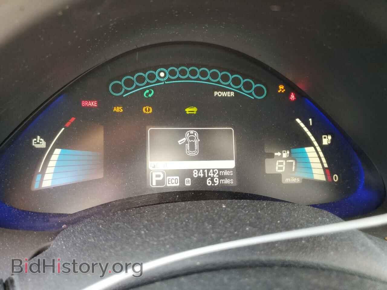 2017 NISSAN LEAF - VIN: 1N4BZ0CP5HC303329 - Фото 9