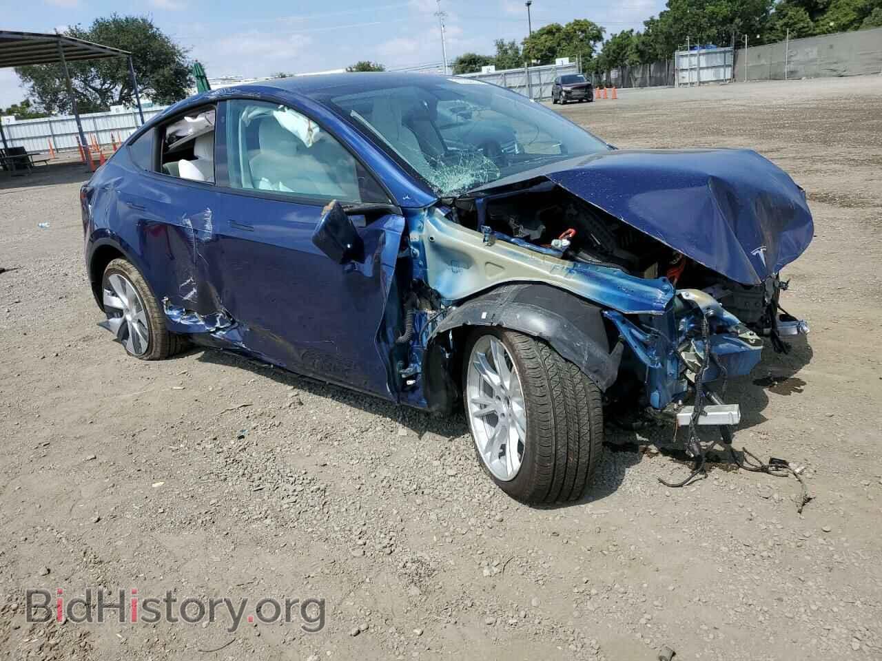 2022 TESLA MODEL Y - VIN: 7SAYGAEE1NF361306 - Фото 4