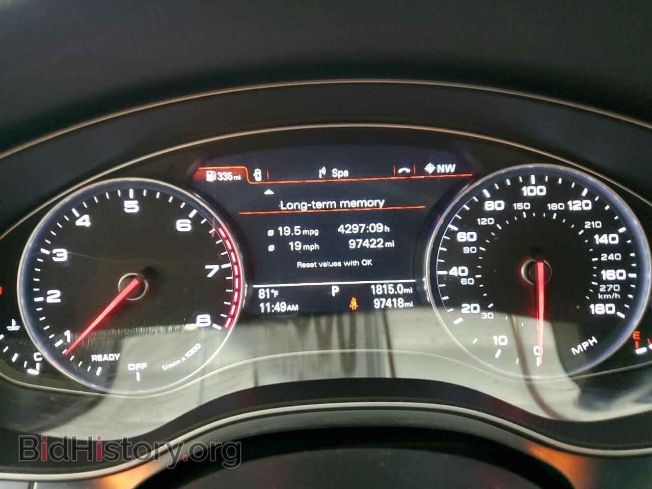 2016 AUDI A7 - VIN: WAU2GAFC3GN131025 - Фото 9