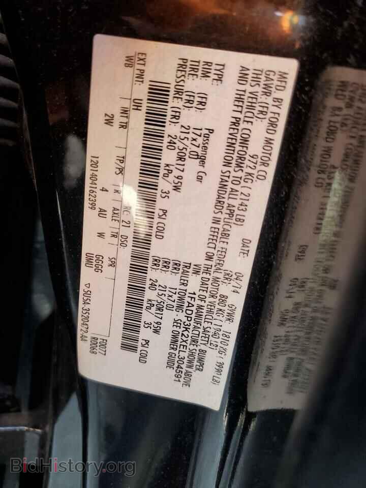 2014 FORD FOCUS - VIN: 1FADP3K2XEL304591 - Photo 13