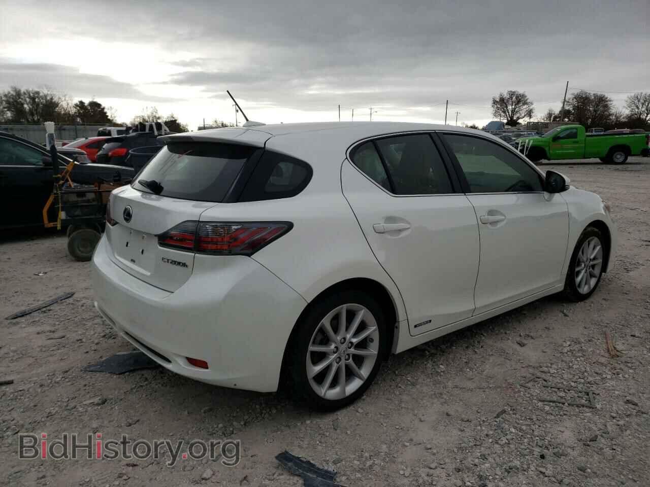 2012 LEXUS CT 200 - VIN: JTHKD5BH3C2065364 - Фото 4