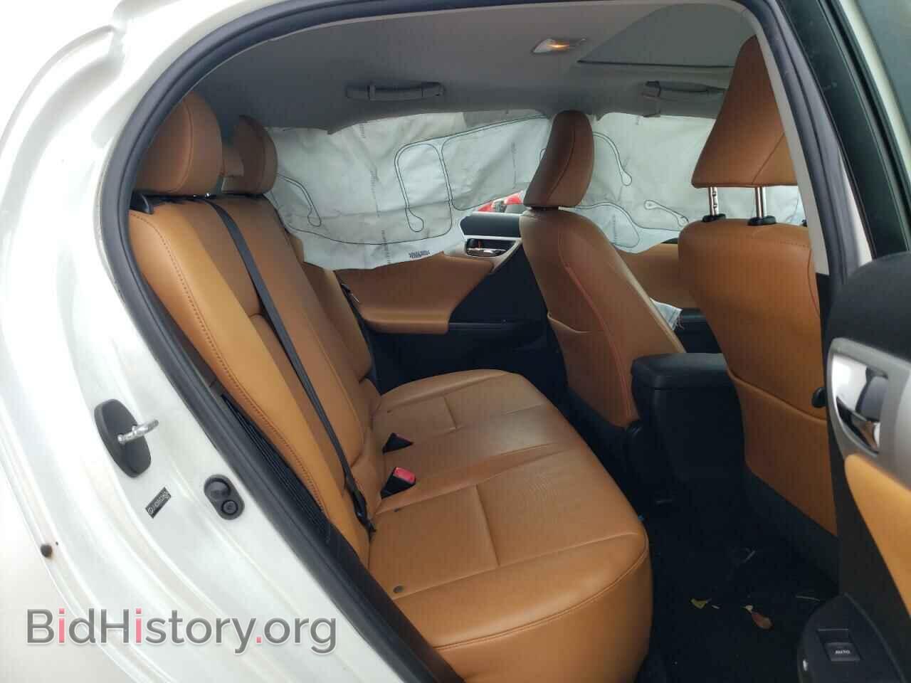 2012 LEXUS CT 200 - VIN: JTHKD5BH3C2065364 - Фото 6