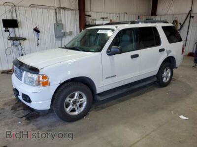 2005 Ford EXPLORER XLT, white — VIN 1FMZU73EX5UB50737, Copart