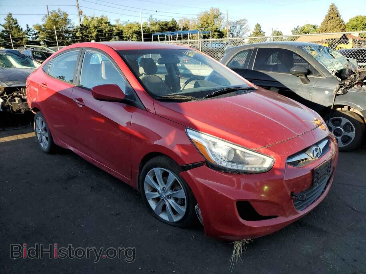 2014 HYUNDAI ACCENT - VIN: KMHCU4AE7EU608032 - Фото 4