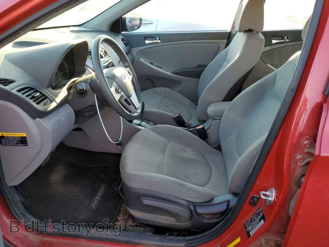 2014 HYUNDAI ACCENT - VIN: KMHCU4AE7EU608032 - Фото 7