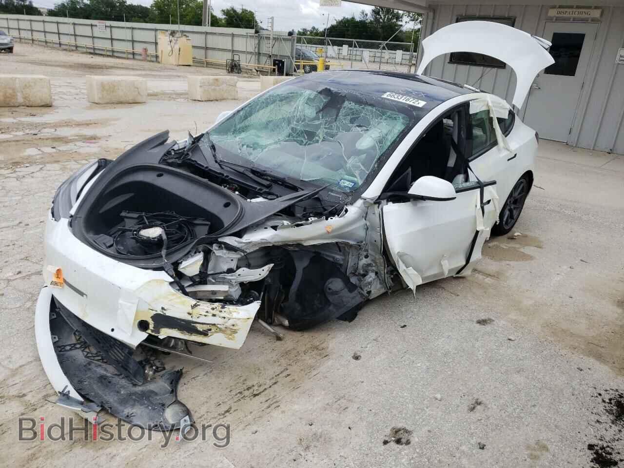 Photo 5YJ3E1EBXNF287547 - TESLA MODEL 3 2022