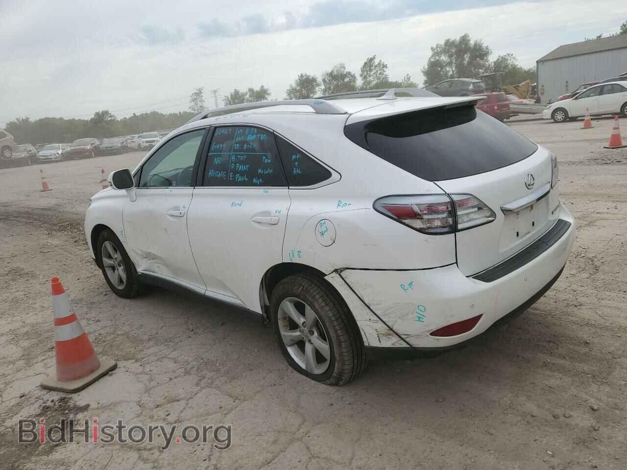 2012 LEXUS RX350 - VIN: 2T2BK1BA7CC136100 - Фото 2