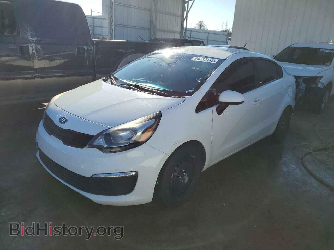Фотография KNADM4A38G6554588 - KIA RIO 2016