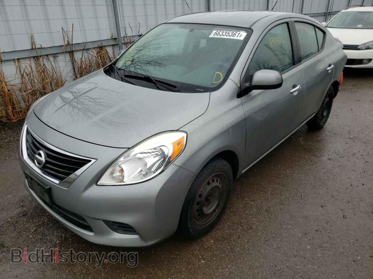 2012 NISSAN VERSA - VIN: 3N1CN7AP1CL885418 - Фото 2