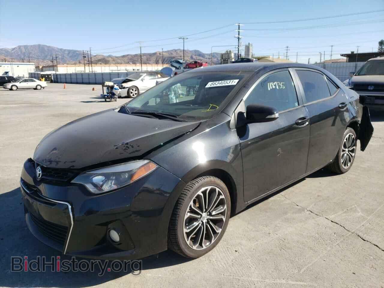 2014 TOYOTA COROLLA - VIN: 5YFBURHEXEP066957 - Фото 2
