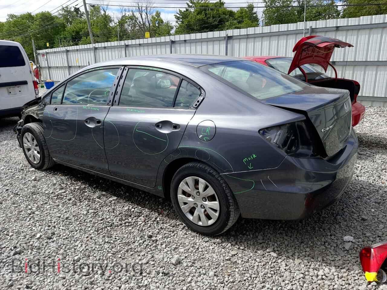 2012 HONDA CIVIC - VIN: 19XFB2F51CE106388 - Фото 2