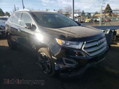 2015 Ford EDGE Edge Titan, black — VIN 2FMTK4K90FBB62322, Copart