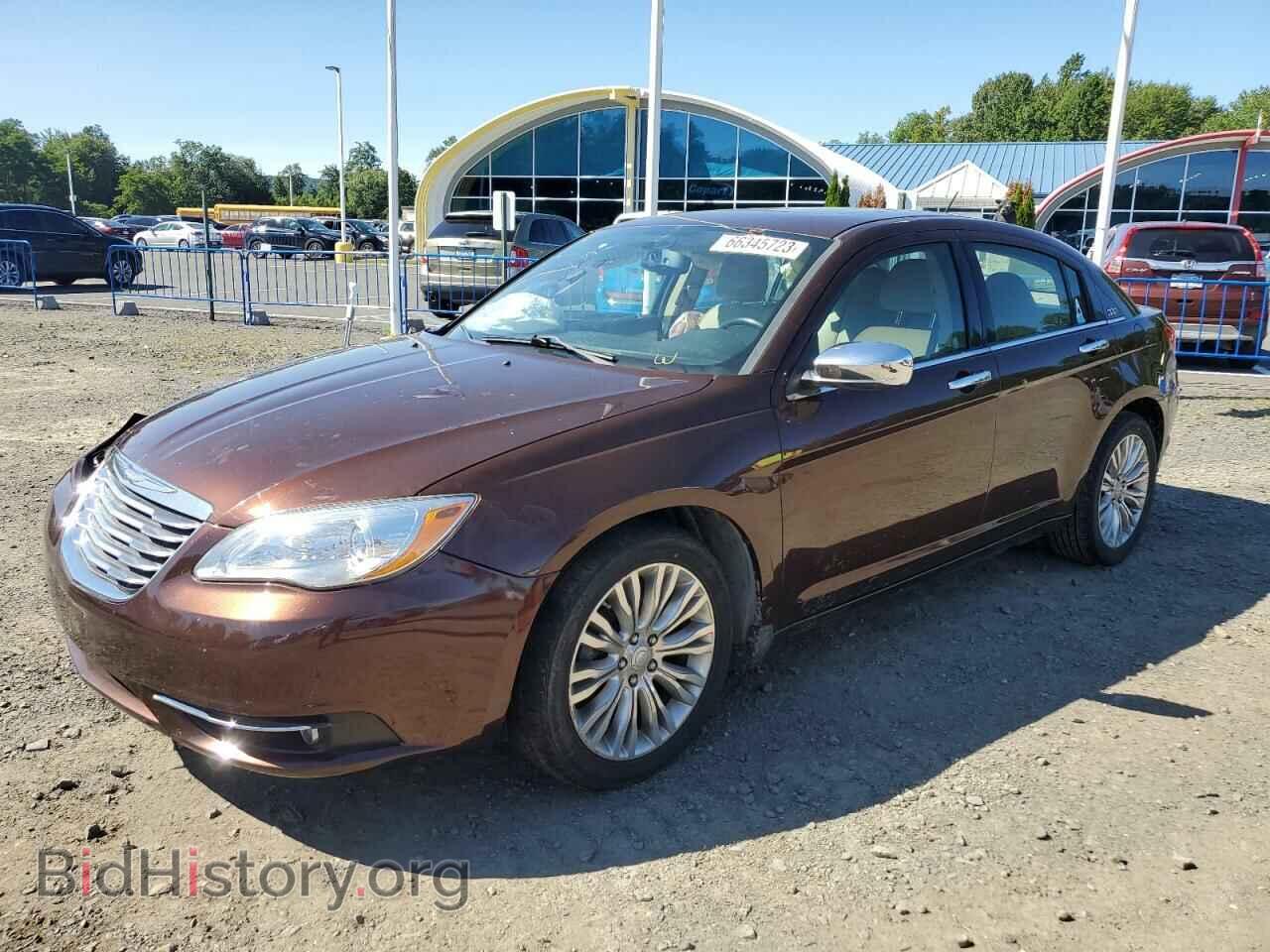 Фотография 1C3CCBCB3CN263320 - CHRYSLER 200 2012