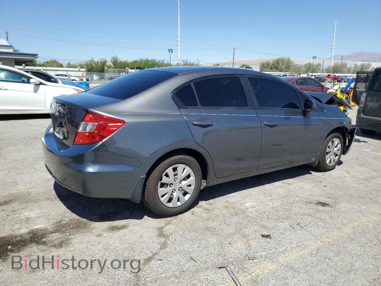 2012 HONDA CIVIC - VIN: 2HGFB2F55CH599689 - Фото 3
