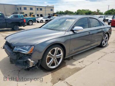 2013 Audi S8 Quattro, gray — VIN WAUD2AFD8DN015511, Copart