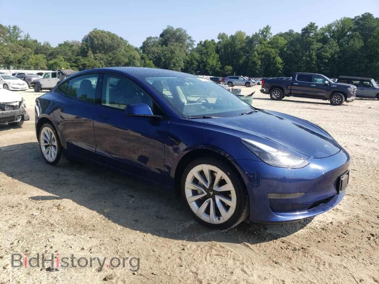 2022 TESLA MODEL 3 - VIN: 5YJ3E1EA7NF372658 - Фото 4
