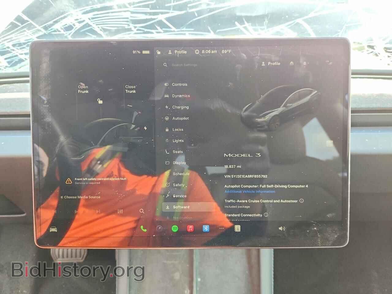 2024 TESLA MODEL 3 - VIN: 5YJ3E1EA8RF855792 - Фото 9