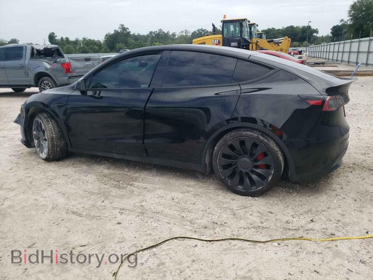 2022 TESLA MODEL Y - VIN: 7SAYGDEF2NF380781 - Фото 2