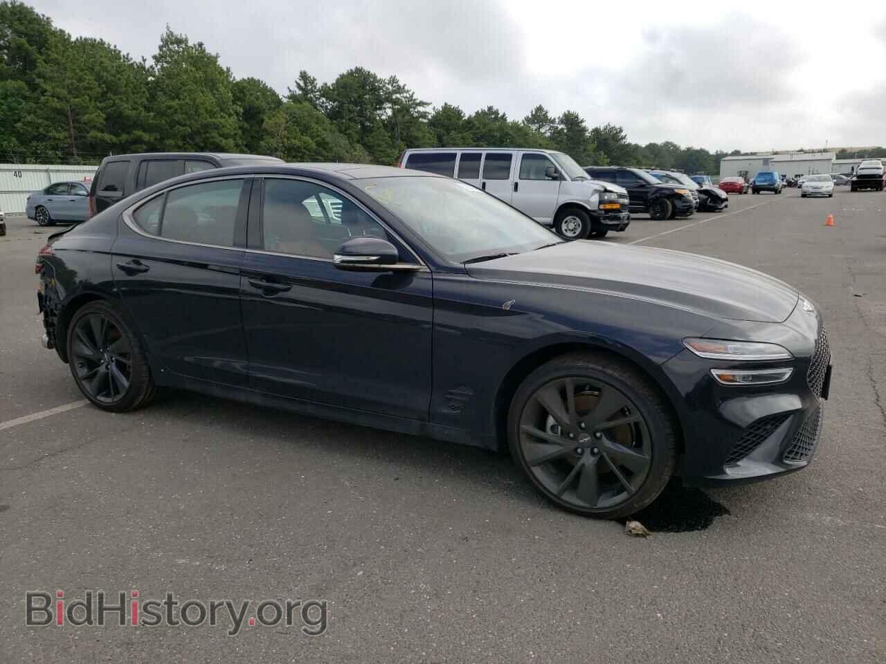 2023 GENESIS G70 BASE - VIN: KMTG34TA2PU122154 - Фото 4