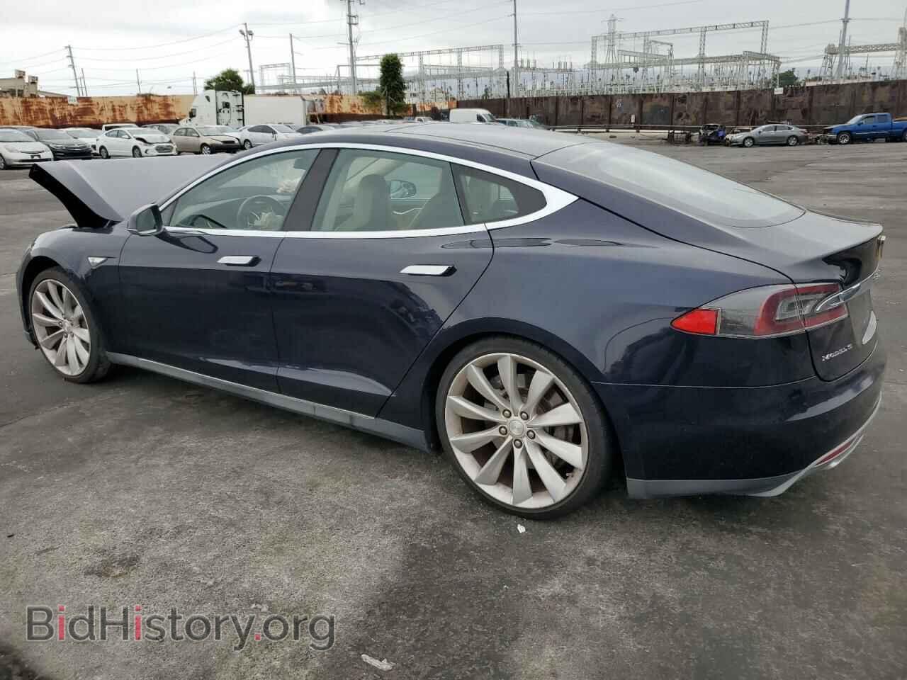 2014 TESLA MODEL S - VIN: 5YJSA1H15EFP34408 - Фото 2