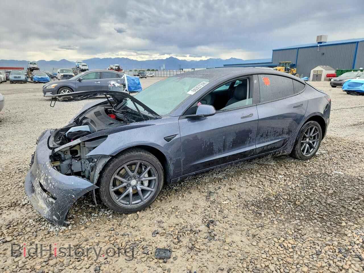 Фотография 5YJ3E1EB9MF869377 - TESLA MODEL 3 2021