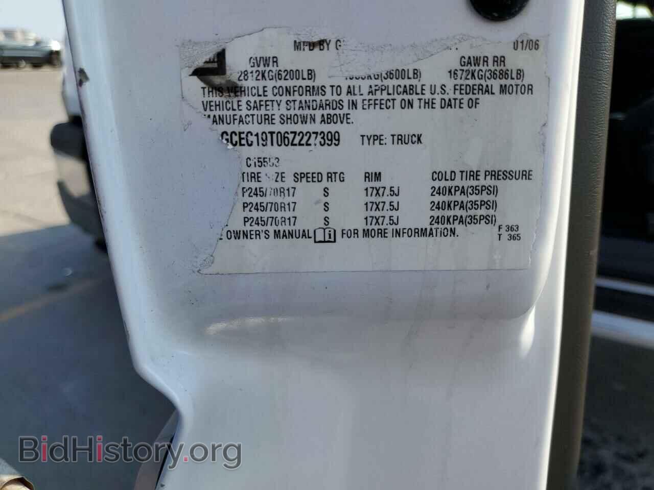 2006 CHEVROLET ALL Models - VIN: 1GCEC19T06Z227399 - Photo 12