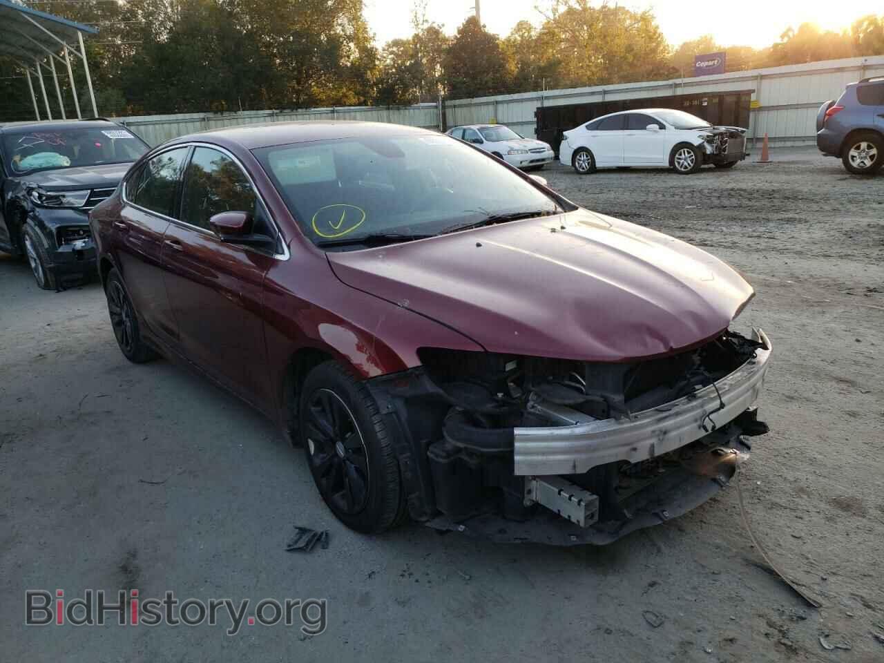 Фотография 1C3CCCAB4GN167923 - CHRYSLER 200 2016