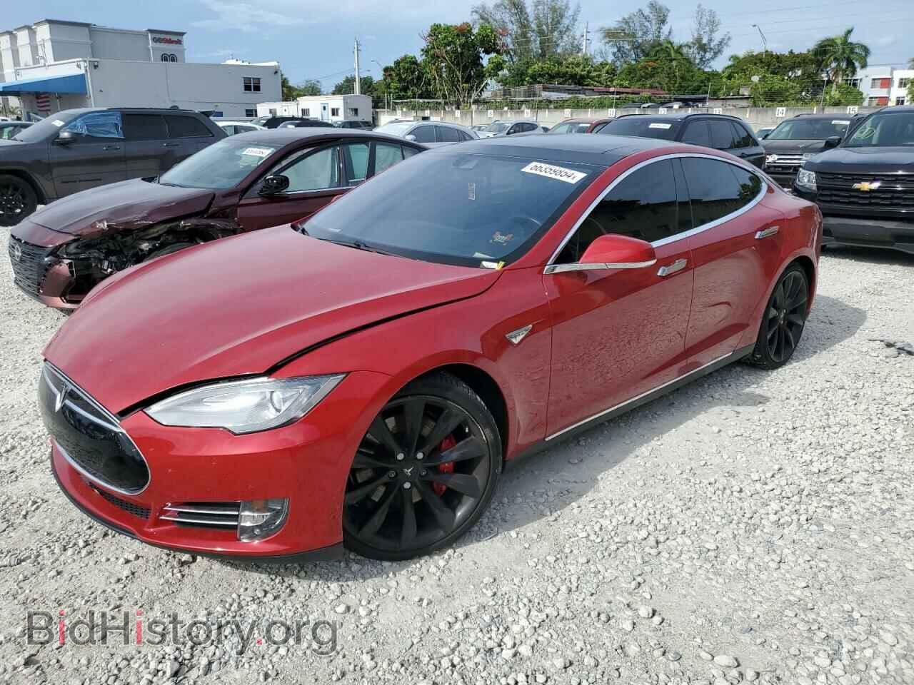 Photo 5YJSA1E46FF113985 - TESLA MODEL S 2015