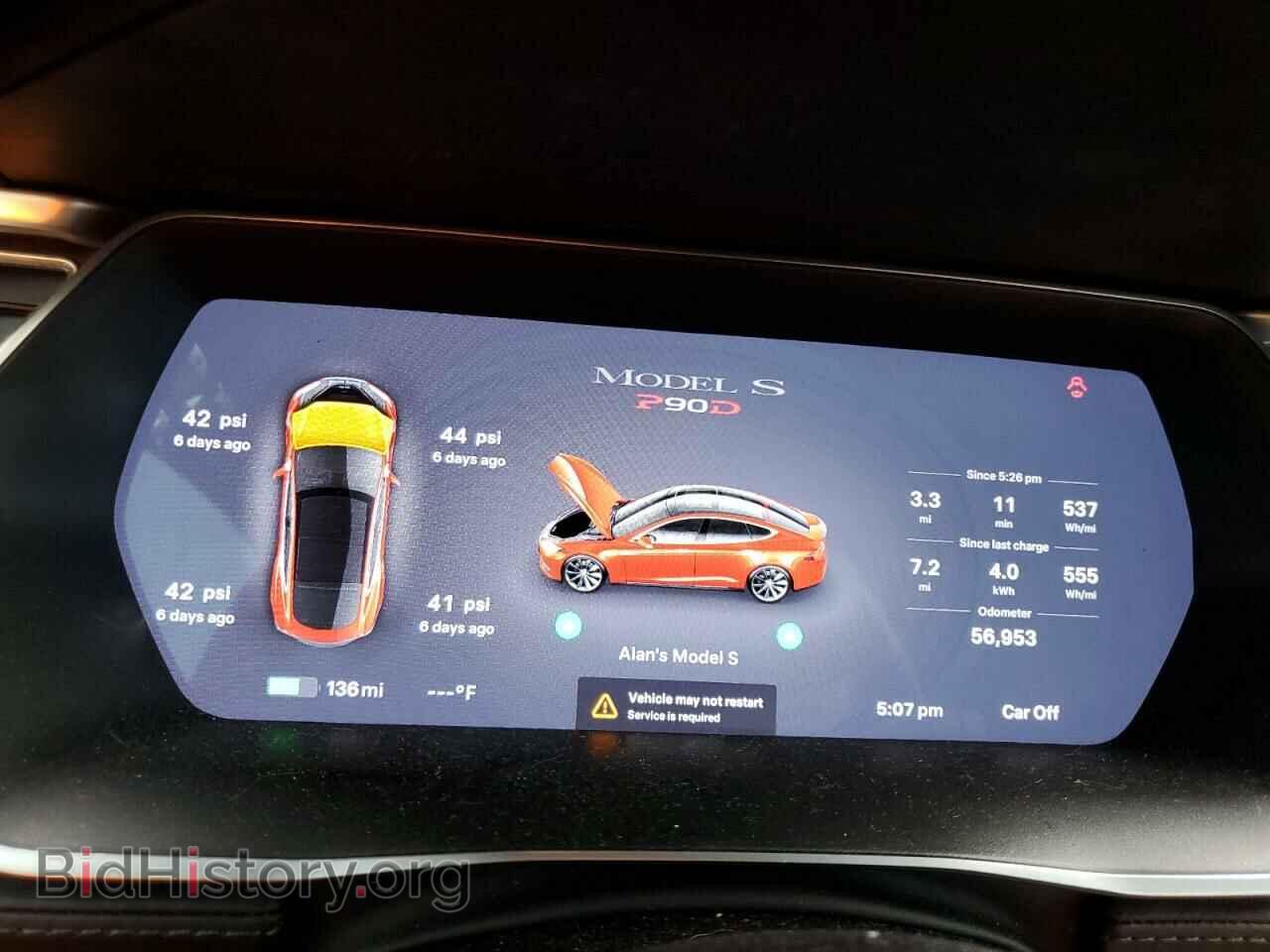 2015 TESLA MODEL S - VIN: 5YJSA1E46FF113985 - Фото 9
